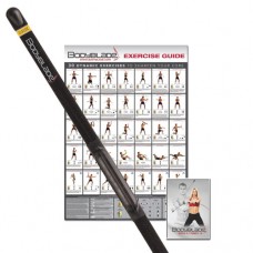BodyBlade Exercise Blade BLK Classic w/Wall Chart& DVD