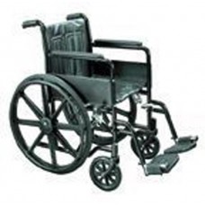 Wheelchair Econ Rem Desk Arms 20  w/ELR Dual Axle K1/K2