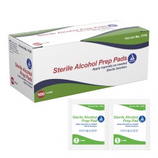 Alcohol Prep Pads Large Bx/100 Sterile