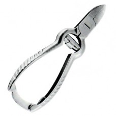 Toe Nail Cutter 4.5  w/Barrel Spring  Stainless Steel