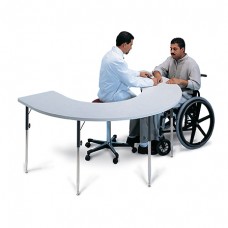 Therapy Table  Horseshoe Shape Wheelchair Accessible
