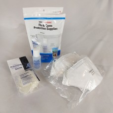 N95 Masks - Germ Protection Ki (2 Masks  1 Hand San  1pr Glv)