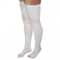 Anti-Embolism Stockings Sm/Reg 15-20mmHg Thigh Hi  Insp. Toe