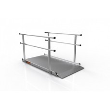 Portable Ramp  Solid Surface 6' w/Handrails Two-Line 3G