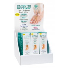 Diabetic Defense Daily Therapy Foot Wash Display