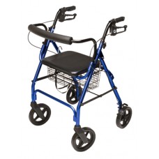 Rollator  Walkabout ConTour Deluxe  4 Wheel  Royal Blue