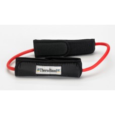Theraband Prof Resist Tubing Loop w/Padded Cuffs Red