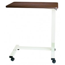 Overbed Table Automatic w/ XL Top +ACY-Opal Powder Coat  U  Base