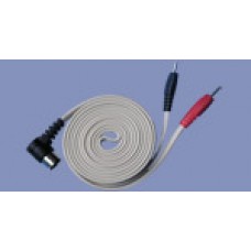 Cable 72  Active R+ACY-B .080 pins Black DIN plug 3 pins RA plug