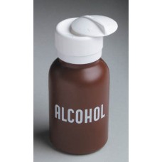 Liquid Push Down Alcohol Dispenser- Labeled