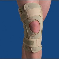 Hinged Knee Wrap Dual Pivot Beige X+AC0-Large