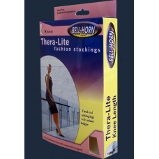 Thera Lite C/T Knee Stockings Black  X+AC0-Large  20+AC0-30 mmHg