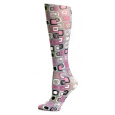 Blue Jay Fashion Socks (pr) Grey Dot Art 8+AC0-15mmHg