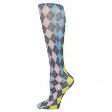 Blue Jay Fashion Socks (pr) Pastel Abstract 8+AC0-15mmHg