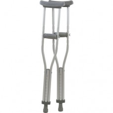Aluminum Underarm Crutches Junior 4'6 +AC0-5'2   Case/8 Pair