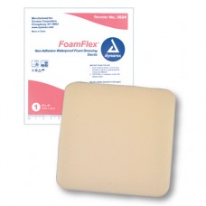 FoamFlex Foam Dressing 4 x4  Non+AC0-Adh Sterile Waterprf Bx/10