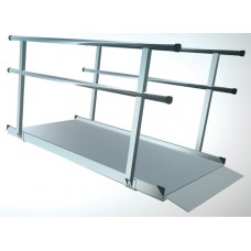 Gateway Solid Surface Portable 3G Ramp  4'  Aluminum