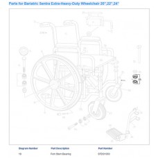 Wheelchair Fork Bearing only